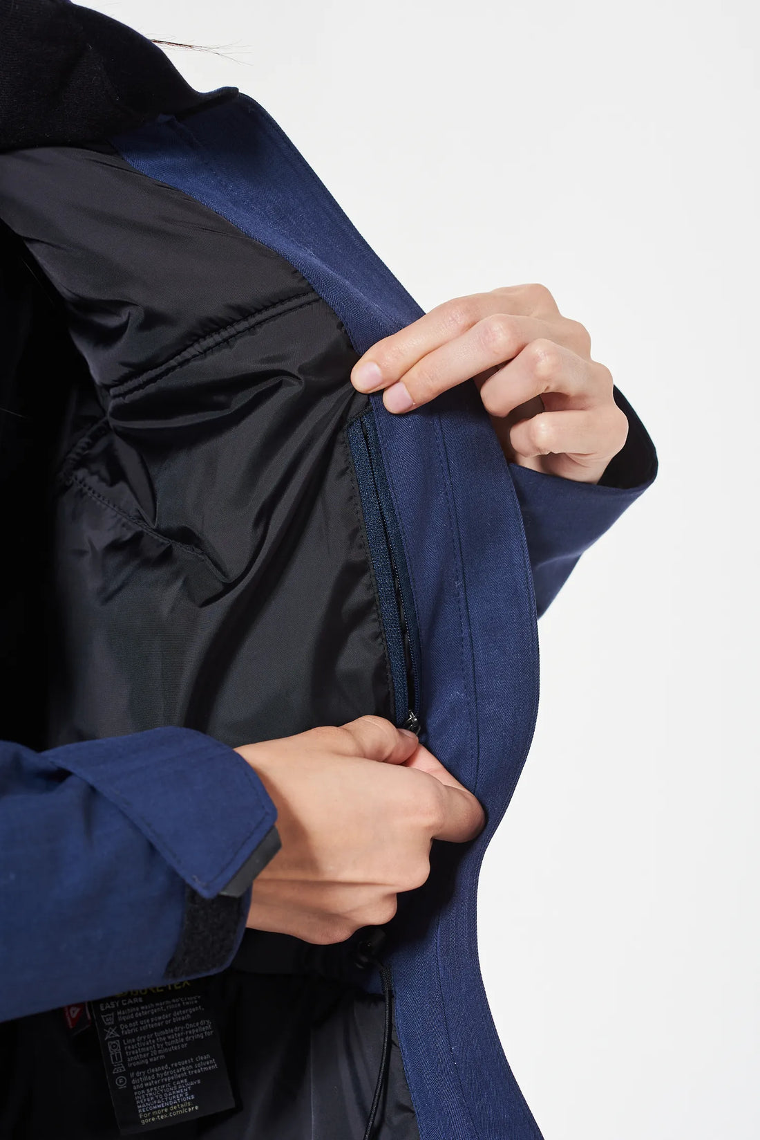 Bolsillo interno con cierre