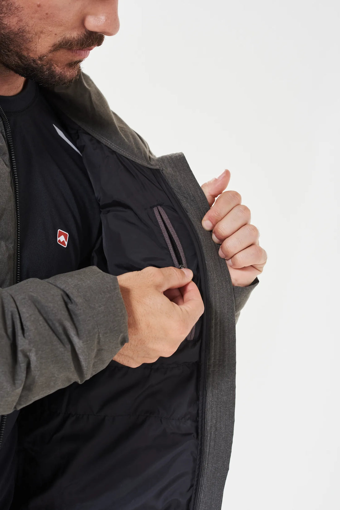 Bolsillo interno con cierre