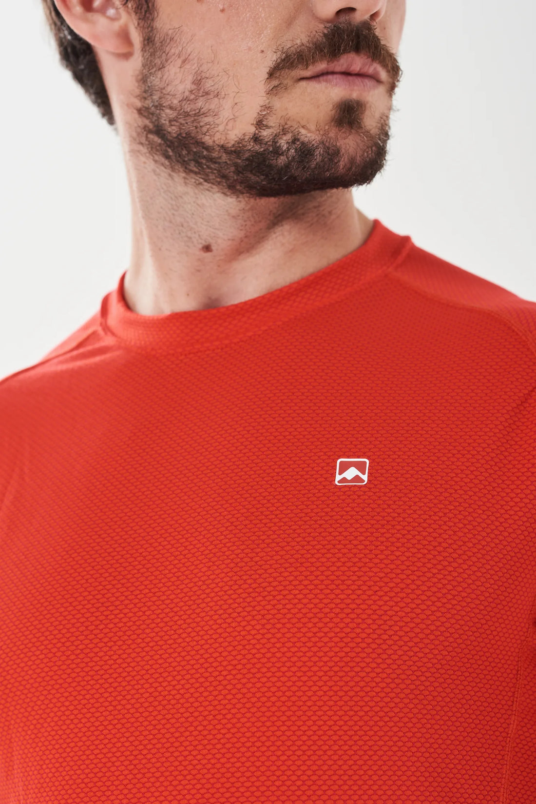 Tejido respirable con costuras planas