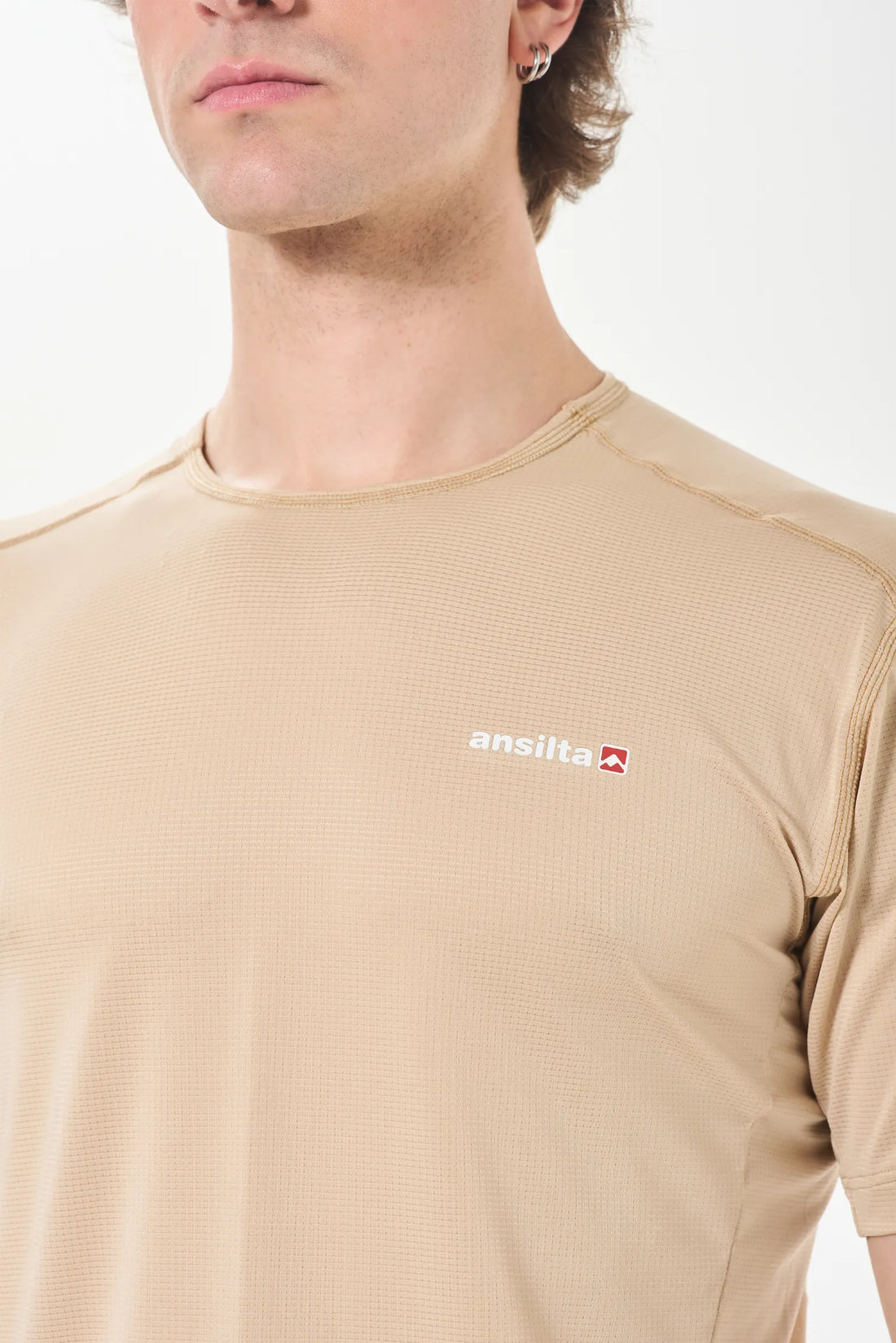 Tejido respirable con costuras planas