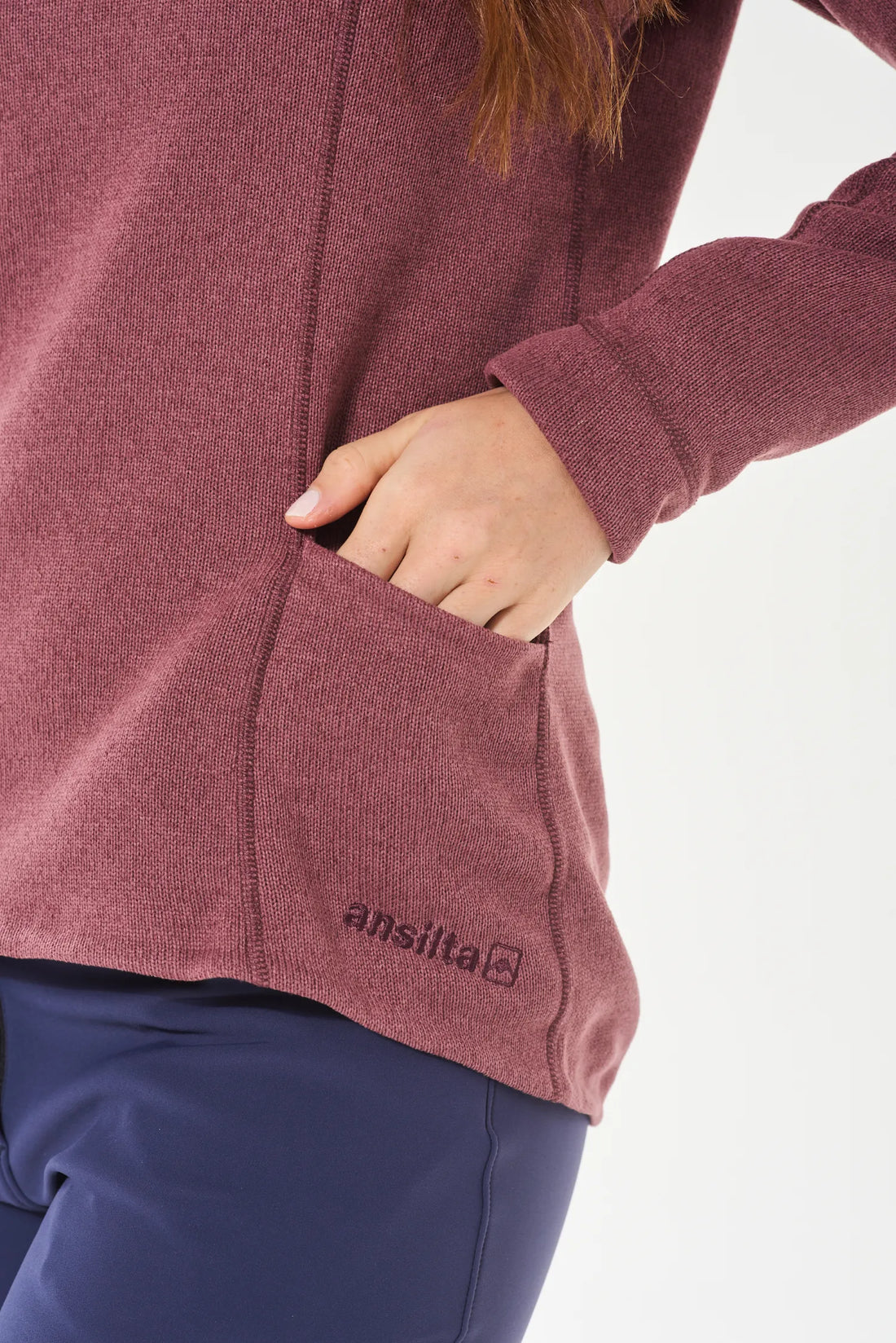 Bolsillos para manos laterales