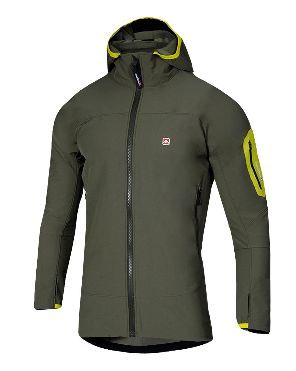 Campera Crux 2 Double-Weave Soft-Shell Escalada Hombre