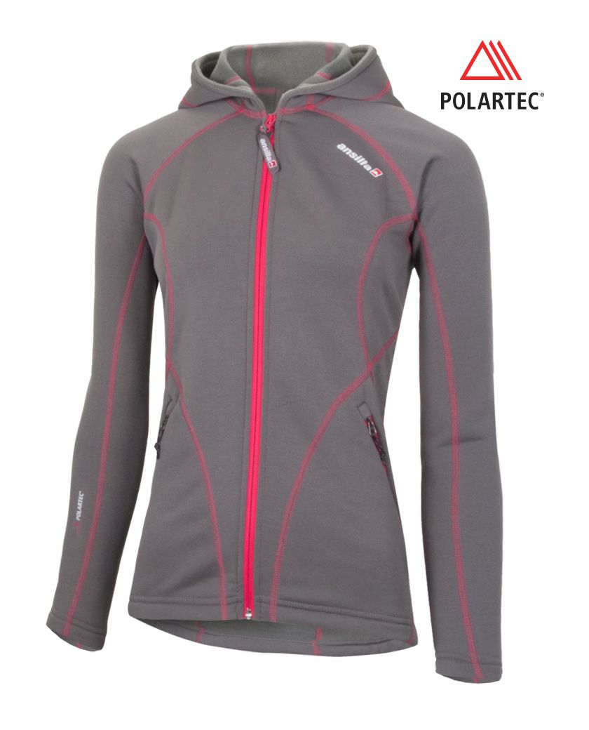 Campera Ergo Polartec® Power Stretch® Versátil Mujer