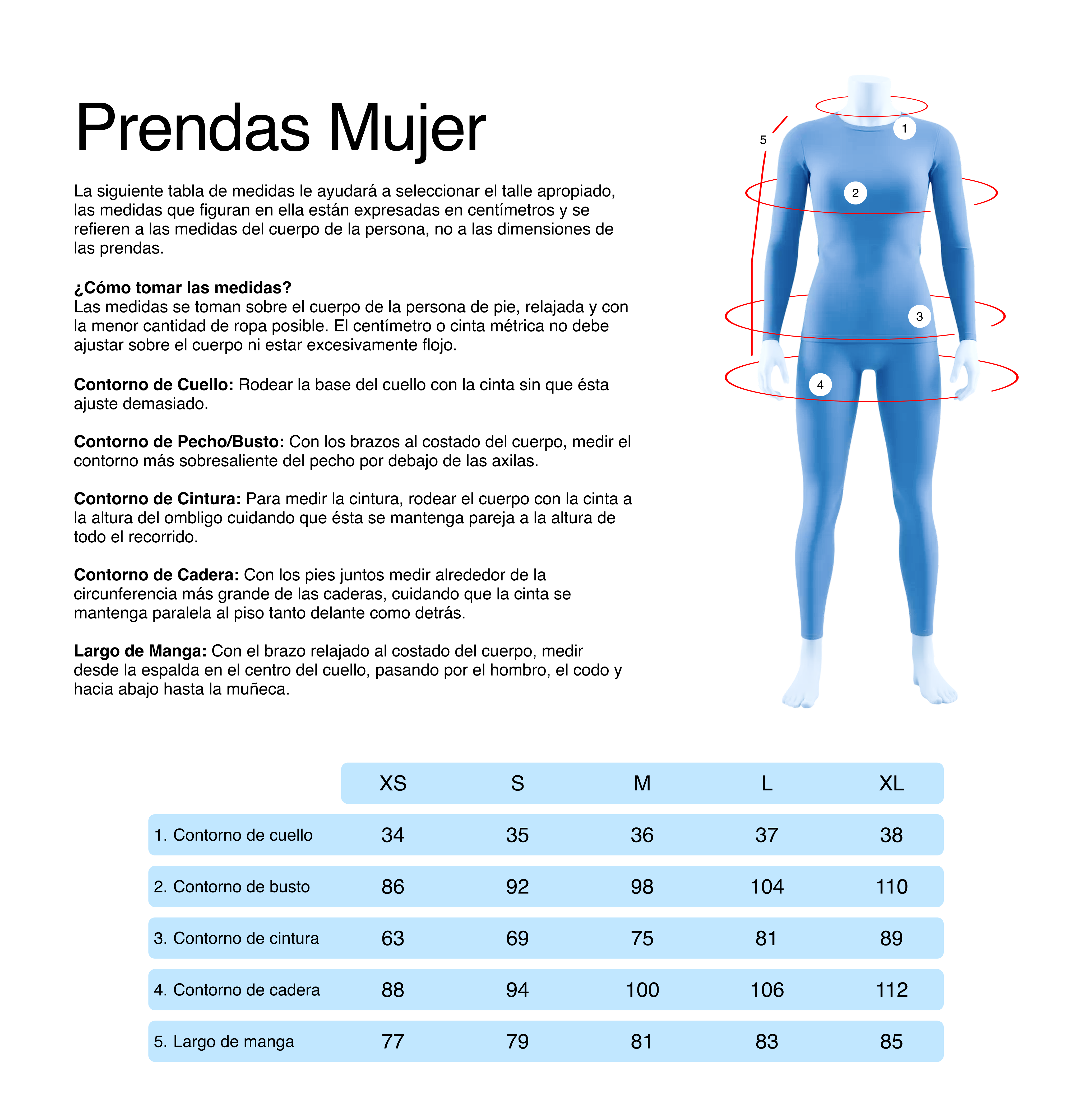 Mujer - Arriba